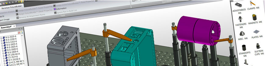 RENISHAW LANZA UNA NUEVA VERSIÓN DEL SOFTWARE DE MODELADO 3D FIXTUREBUILDER